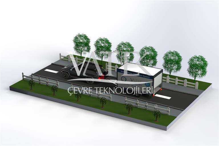 Etiyopya Treyler Tipi Su Arıtma Sistemi 2021.