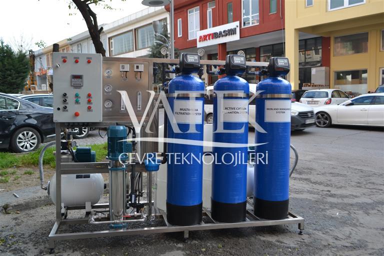 Gabon Tek Şase Reverse Osmosis Sistemi ve Ön Arıtma Sistemi 2015.