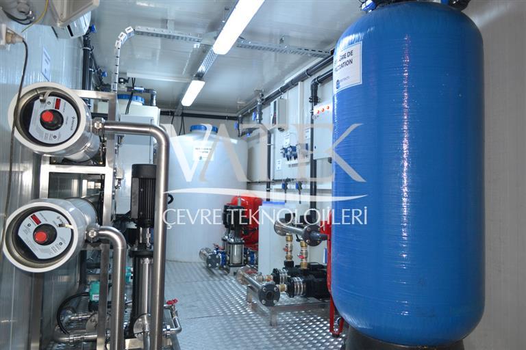 Irak Konteyner Tipi Su Arıtma Sistemi 240m3 2015.