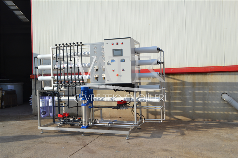 Cezayir Double Pass Reverse Osmosis Sistemi 2021.