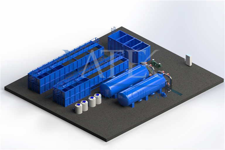 Iraq 2022 River Water Treatment System.