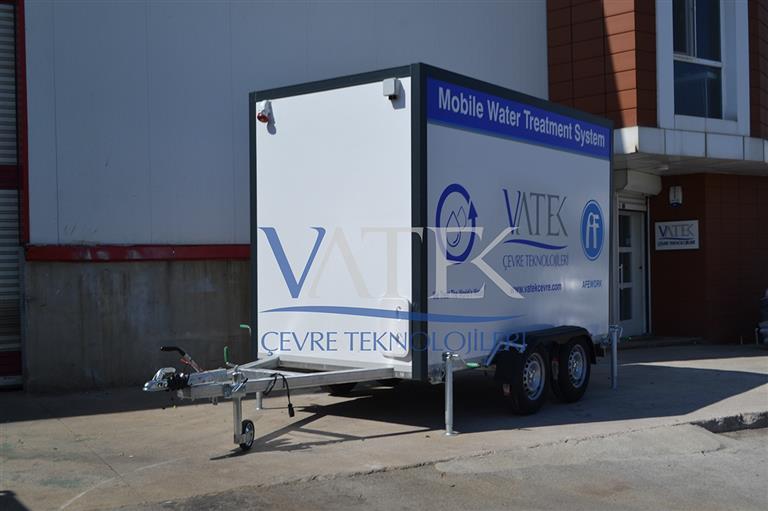 Treyler Tipi Mobil Su Arıtma Sistemleri.