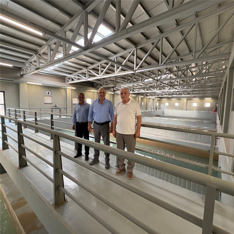 Vatek Environmental Successfully Commissioned Line B of the Erbil Drinking Water Treatment Plant!.