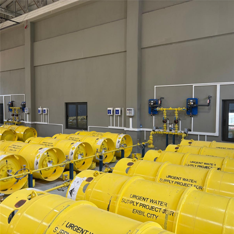 Vatek Environmental Successfully Commissioned Line B of the Erbil Drinking Water Treatment Plant!.