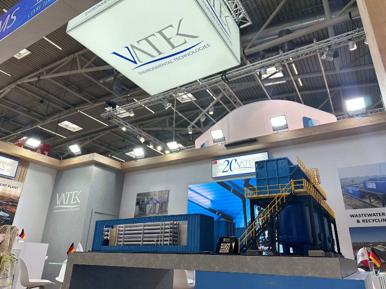 Vatek Çevre Teknolojileri IFAT Munich 2026'da Yerini Aldı Vatek Çevre Teknolojileri IFAT Munich 2026'da Yerini Aldı.
