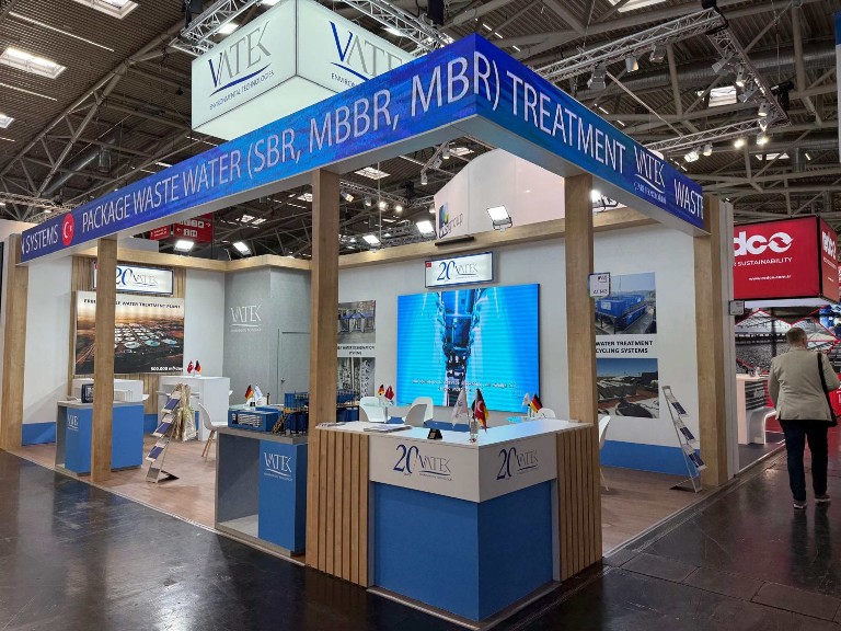 Vatek Çevre Teknolojileri IFAT Munich 2026'da Yerini Aldı Vatek Çevre Teknolojileri IFAT Munich 2026'da Yerini Aldı.