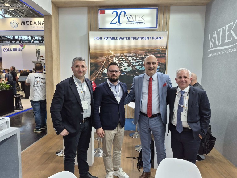 Vatek Çevre Teknolojileri IFAT Munich 2026'da Yerini Aldı Vatek Çevre Teknolojileri IFAT Munich 2026'da Yerini Aldı.