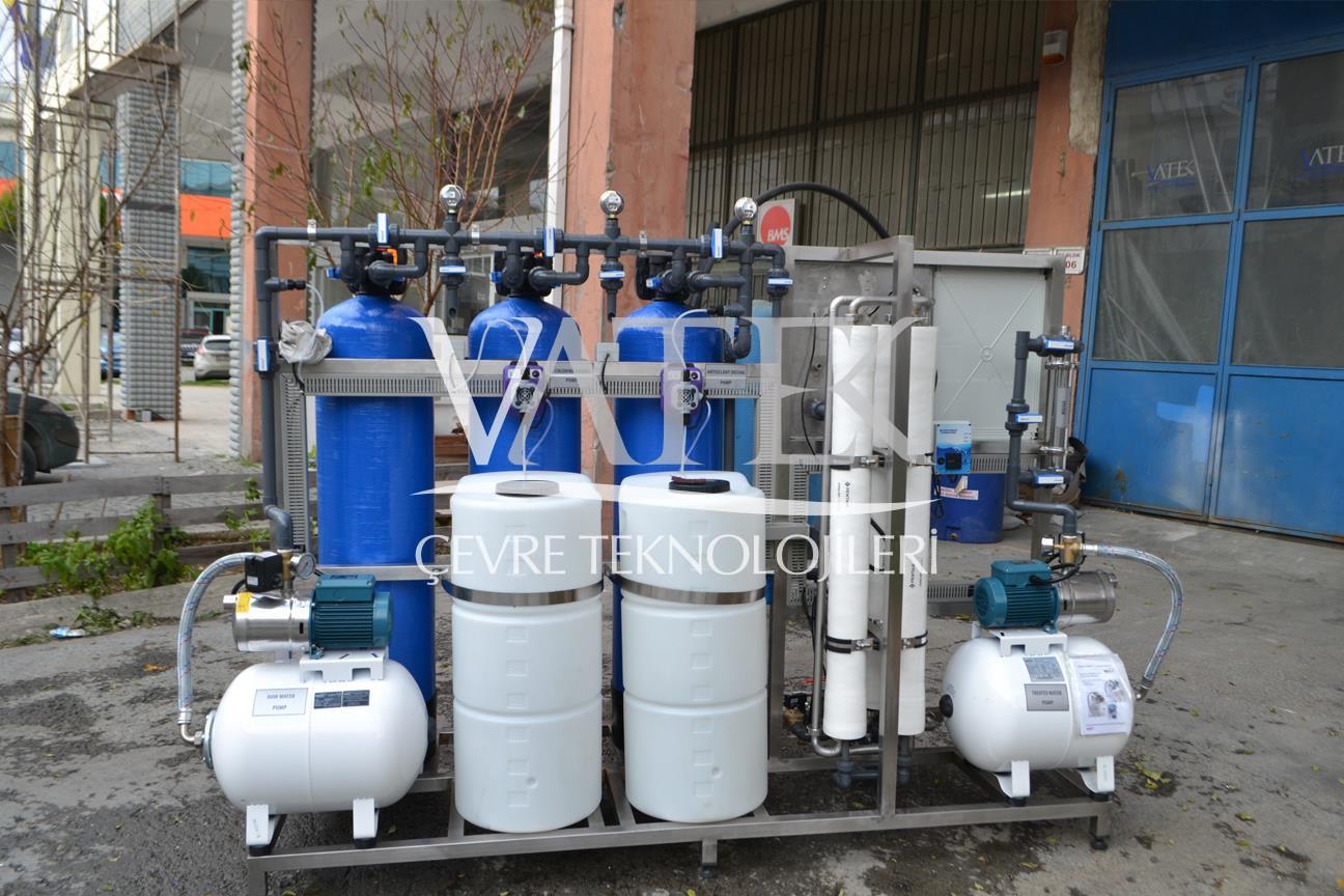 Gabon Tek Şase Reverse Osmosis Sistemi ve Ön Arıtma Sistemi 2015.
