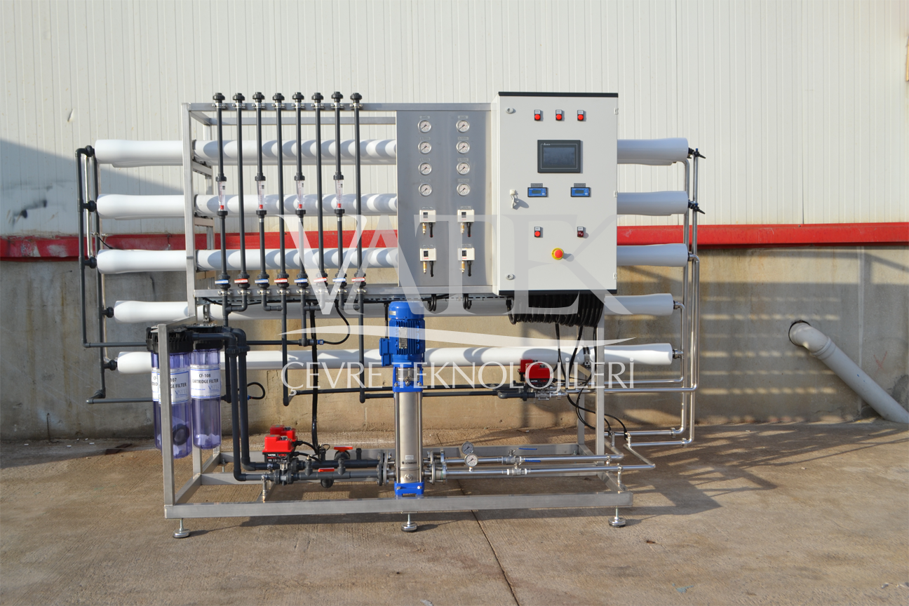 Cezayir Double Pass Reverse Osmosis Sistemi 2021.