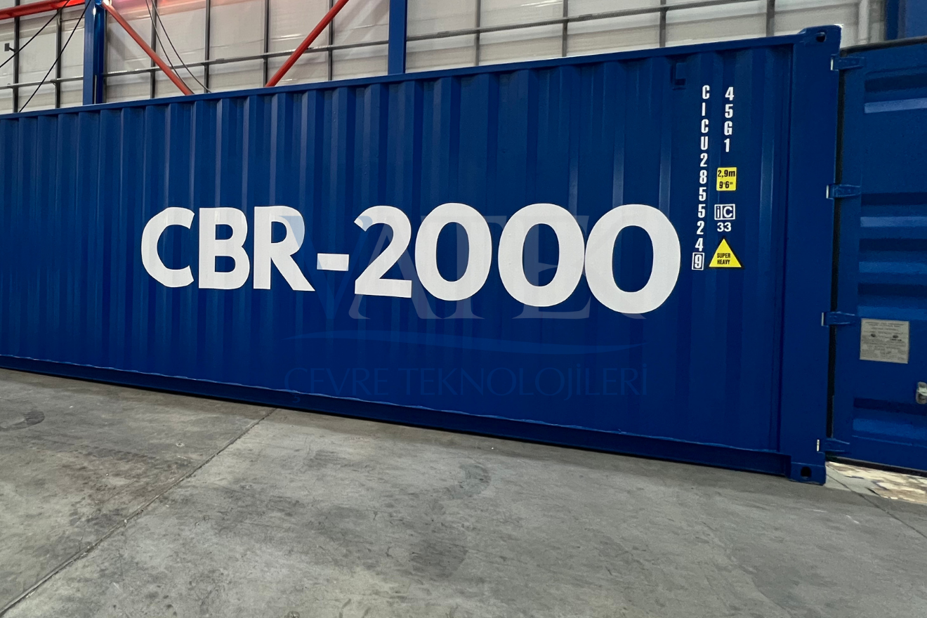 Саудовская Аравия, 2025 Контейнерная установка обратного осмоса для слабосолёной воды.