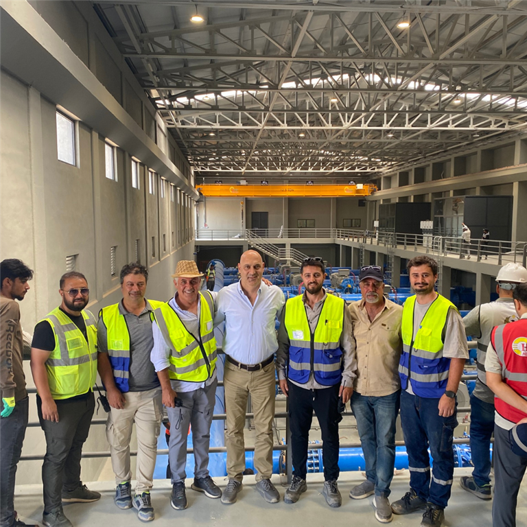 Vatek Environmental Successfully Commissioned Line B of the Erbil Drinking Water Treatment Plant!.