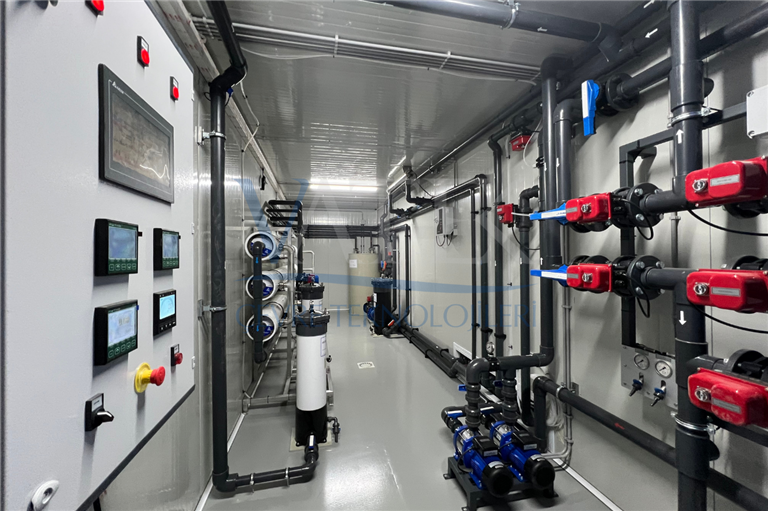 Турция Система восстановления текстильных сточных вод .