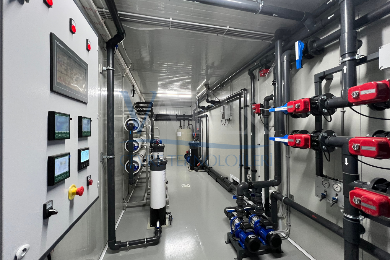 Турция Система восстановления текстильных сточных вод .