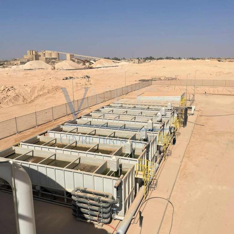  2025 نظام استرجاع المياه في المنشآت التعدينية بالأردن.